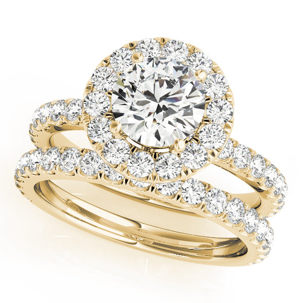 ENGAGEMENT RINGS HALO ROUND - Image 9
