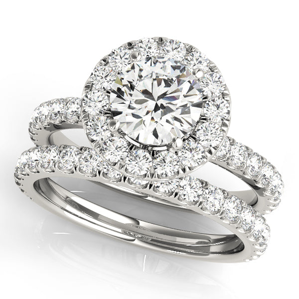 ENGAGEMENT RINGS HALO ROUND - Image 6
