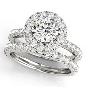ENGAGEMENT RINGS HALO ROUND - Image 6