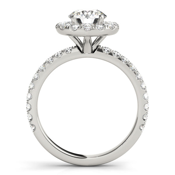 ENGAGEMENT RINGS HALO ROUND - Image 3