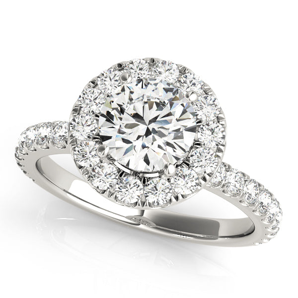 ENGAGEMENT RINGS HALO ROUND - Image 2