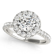 ENGAGEMENT RINGS HALO ROUND - Image 2