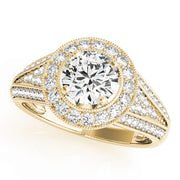 ENGAGEMENT RINGS HALO ROUND - Image 5