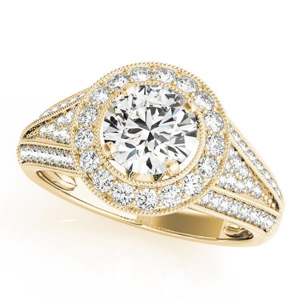 ENGAGEMENT RINGS HALO ROUND - Image 5