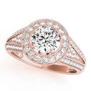 ENGAGEMENT RINGS HALO ROUND - Image 6