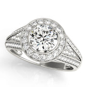ENGAGEMENT RINGS HALO ROUND - Image 2