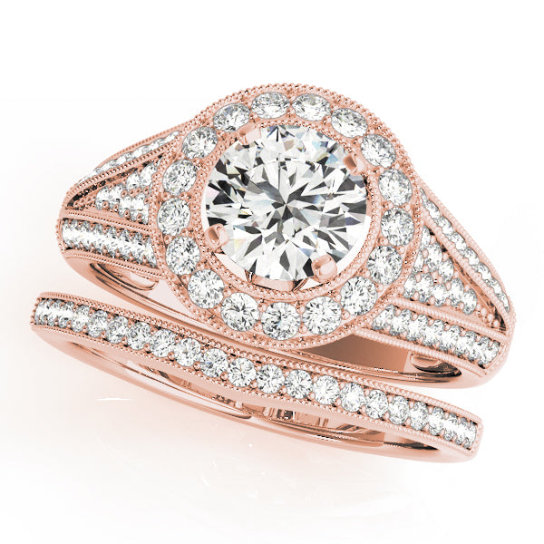ENGAGEMENT RINGS HALO ROUND - Image 4