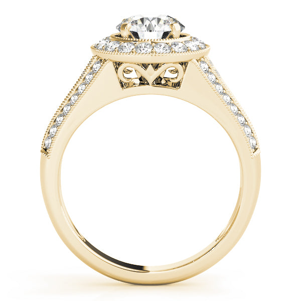 ENGAGEMENT RINGS HALO ROUND - Image 8