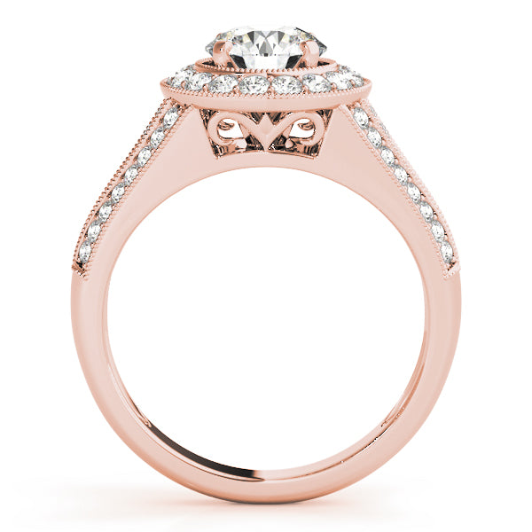 ENGAGEMENT RINGS HALO ROUND - Image 7