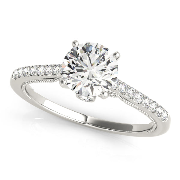 ENGAGEMENT RINGS SINGLE ROW PRONG SET - Image 2