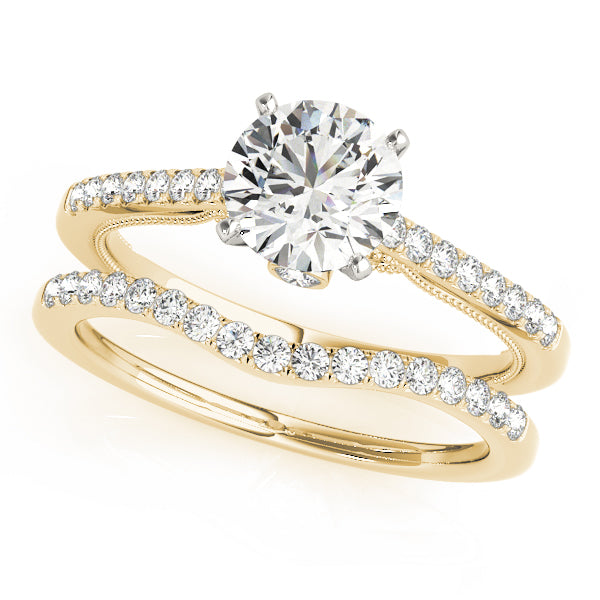 ENGAGEMENT RINGS SINGLE ROW PRONG SET - Image 8