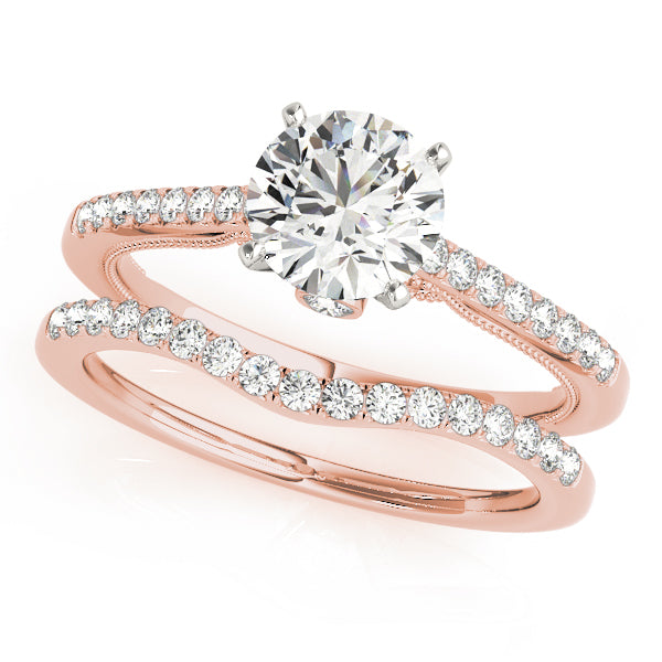 ENGAGEMENT RINGS SINGLE ROW PRONG SET - Image 10