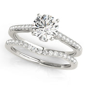 ENGAGEMENT RINGS SINGLE ROW PRONG SET - Image 4