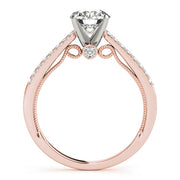 ENGAGEMENT RINGS SINGLE ROW PRONG SET - Image 9