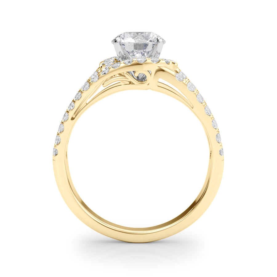ENGAGEMENT RINGS HALO ROUND - Image 8