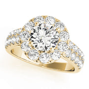 ENGAGEMENT RINGS HALO ROUND - Image 10