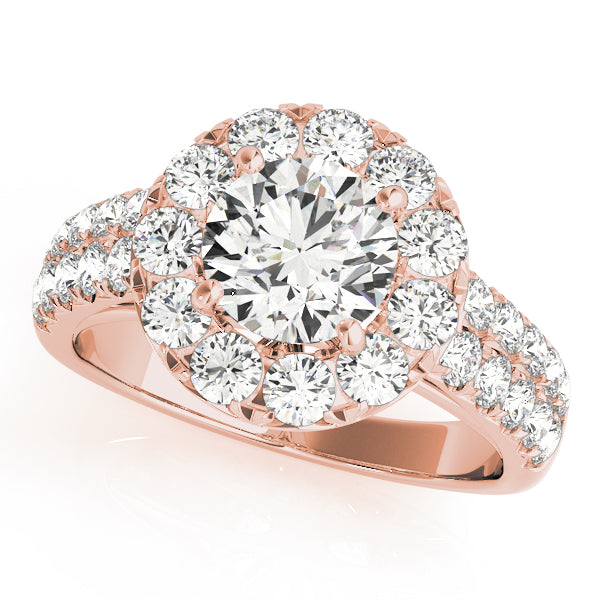 ENGAGEMENT RINGS HALO ROUND - Image 9