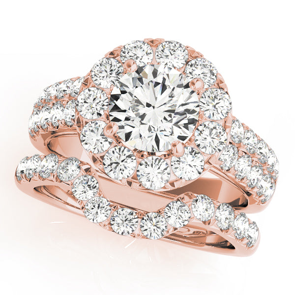 ENGAGEMENT RINGS HALO ROUND - Image 3
