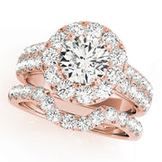 ENGAGEMENT RINGS HALO ROUND - Image 3