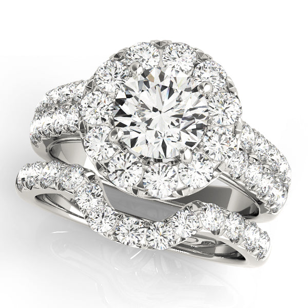 ENGAGEMENT RINGS HALO ROUND - Image 5
