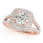 ENGAGEMENT RINGS HALO ROUND - Image 5