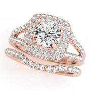 ENGAGEMENT RINGS HALO ROUND - Image 7