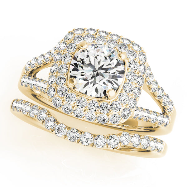 ENGAGEMENT RINGS HALO ROUND - Image 3