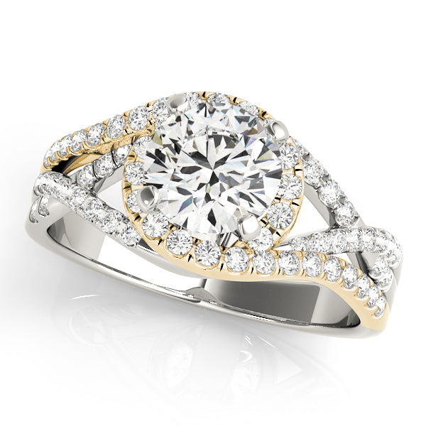 ENGAGEMENT RINGS HALO ROUND - Image 3