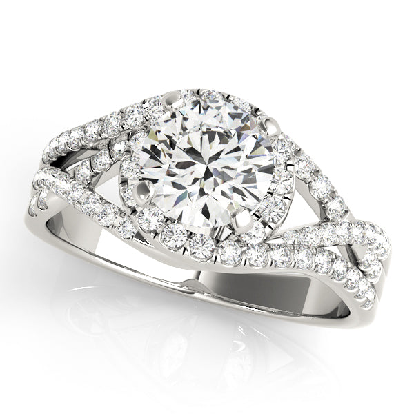 ENGAGEMENT RINGS HALO ROUND - Image 2