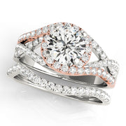 ENGAGEMENT RINGS HALO ROUND - Image 5