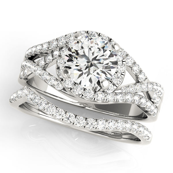 ENGAGEMENT RINGS HALO ROUND - Image 8
