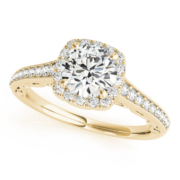 ENGAGEMENT RINGS HALO ROUND - Image 10