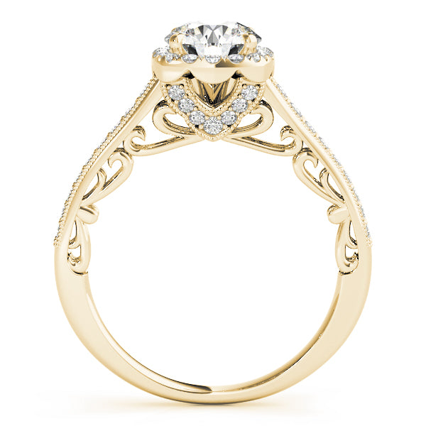 ENGAGEMENT RINGS HALO ROUND - Image 4