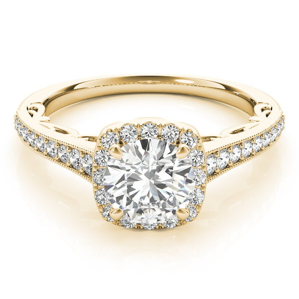 ENGAGEMENT RINGS HALO ROUND - Image 3