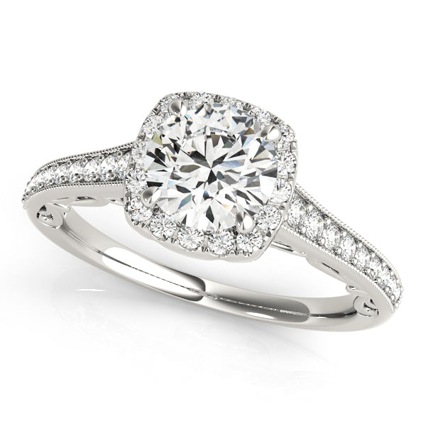 ENGAGEMENT RINGS HALO ROUND - Image 2