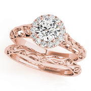ENGAGEMENT RINGS HALO ROUND - Image 7
