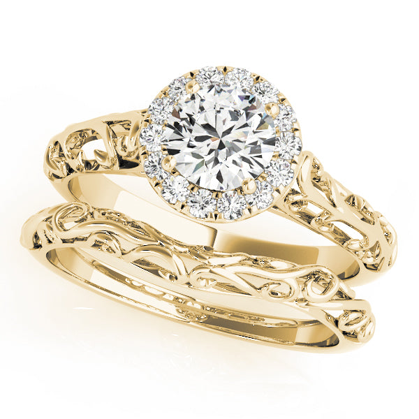 ENGAGEMENT RINGS HALO ROUND - Image 10