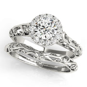 ENGAGEMENT RINGS HALO ROUND - Image 8