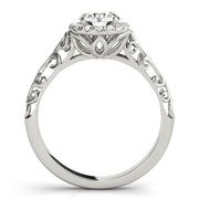 ENGAGEMENT RINGS HALO ROUND - Image 6