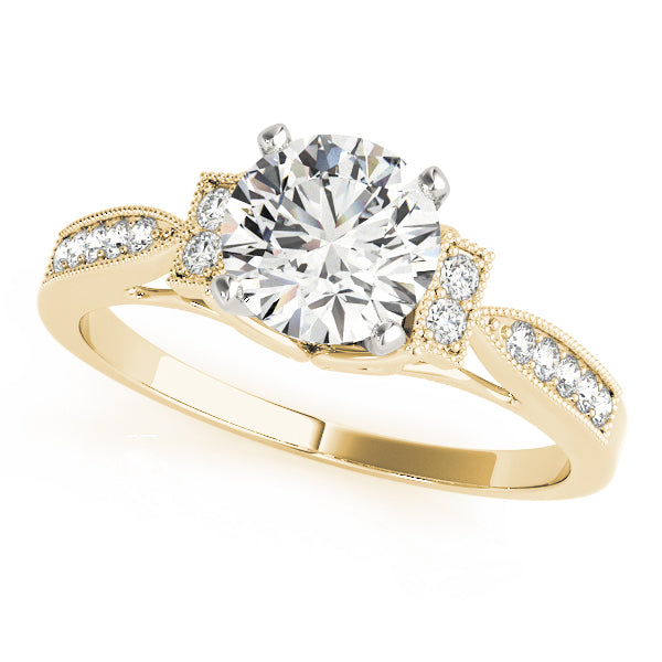 ENGAGEMENT RINGS SINGLE ROW PRONG SET - Image 3