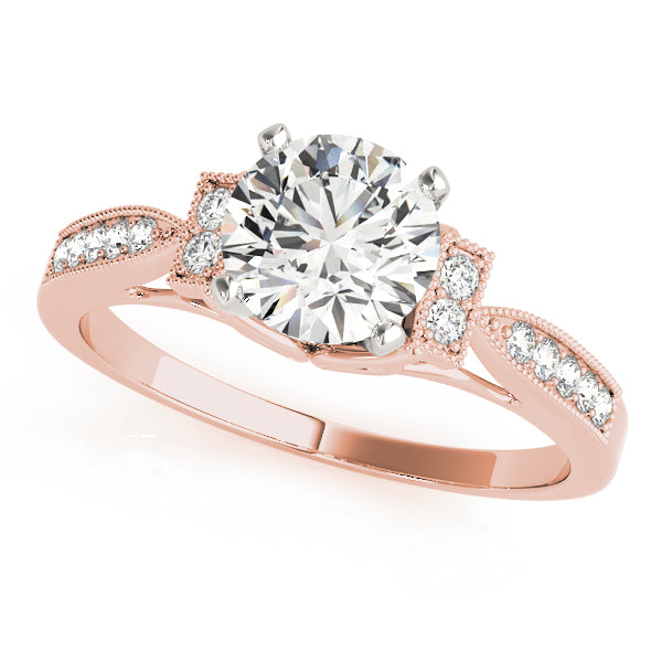 ENGAGEMENT RINGS SINGLE ROW PRONG SET - Image 5