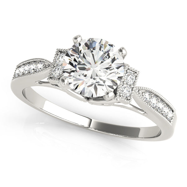 ENGAGEMENT RINGS SINGLE ROW PRONG SET - Image 2
