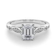 ENGAGEMENT RINGS SINGLE ROW PRONG SET - Image 4