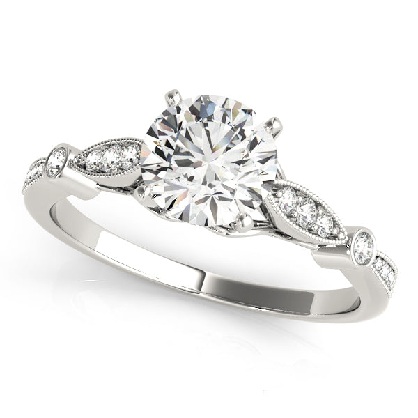 ENGAGEMENT RINGS SINGLE ROW PRONG SET - Image 2