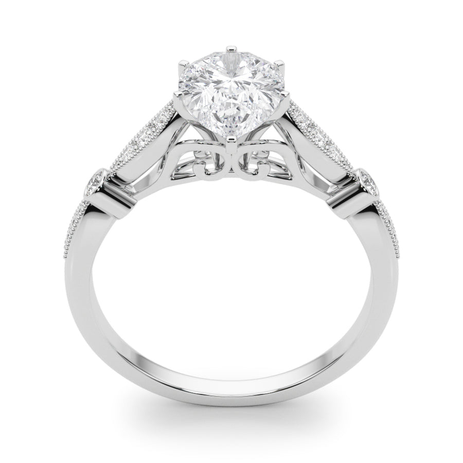 ENGAGEMENT RINGS SINGLE ROW PRONG SET - Image 7