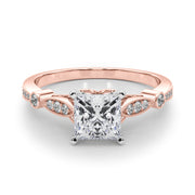 ENGAGEMENT RINGS SINGLE ROW PRONG SET - Image 10