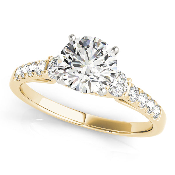ENGAGEMENT RINGS SINGLE ROW PRONG SET - Image 7