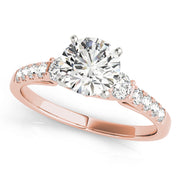ENGAGEMENT RINGS SINGLE ROW PRONG SET - Image 5