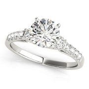 ENGAGEMENT RINGS SINGLE ROW PRONG SET - Image 2