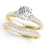 ENGAGEMENT RINGS SINGLE ROW PRONG SET - Image 9